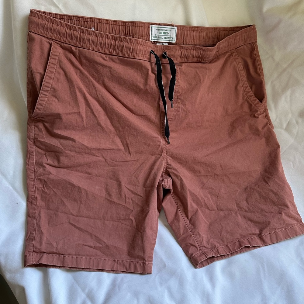 Men stretch cotton shorts